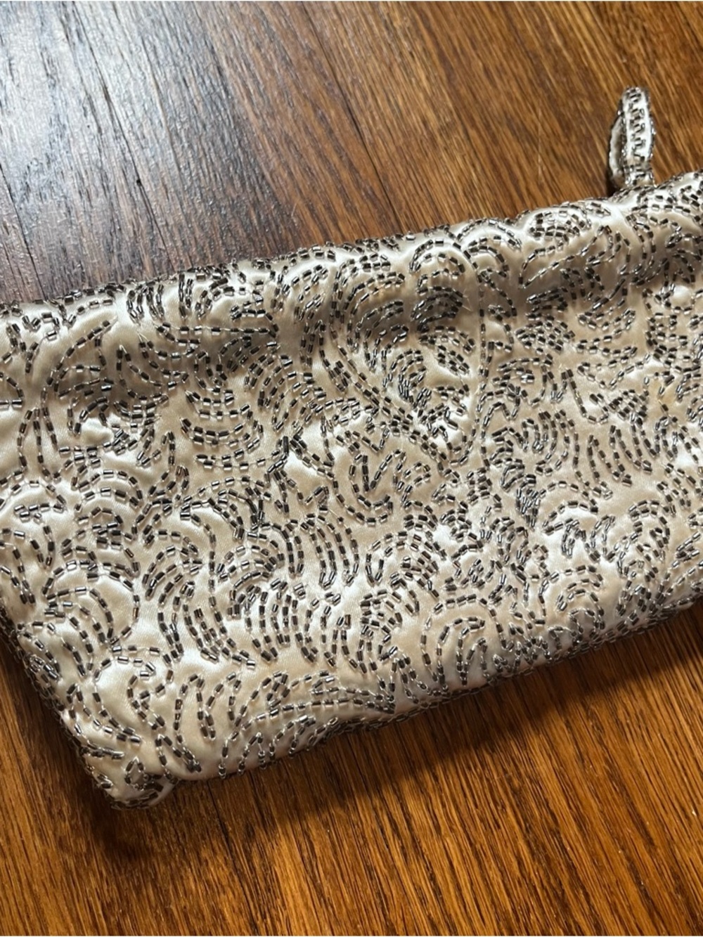 Vintage Bag By Josef hand beaded clutch purse French formal